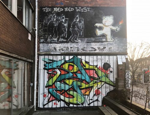 Shredded Graffiti Art