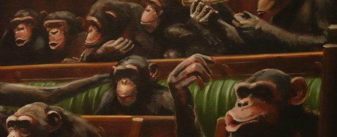 Banksy Art Devolved Parliament