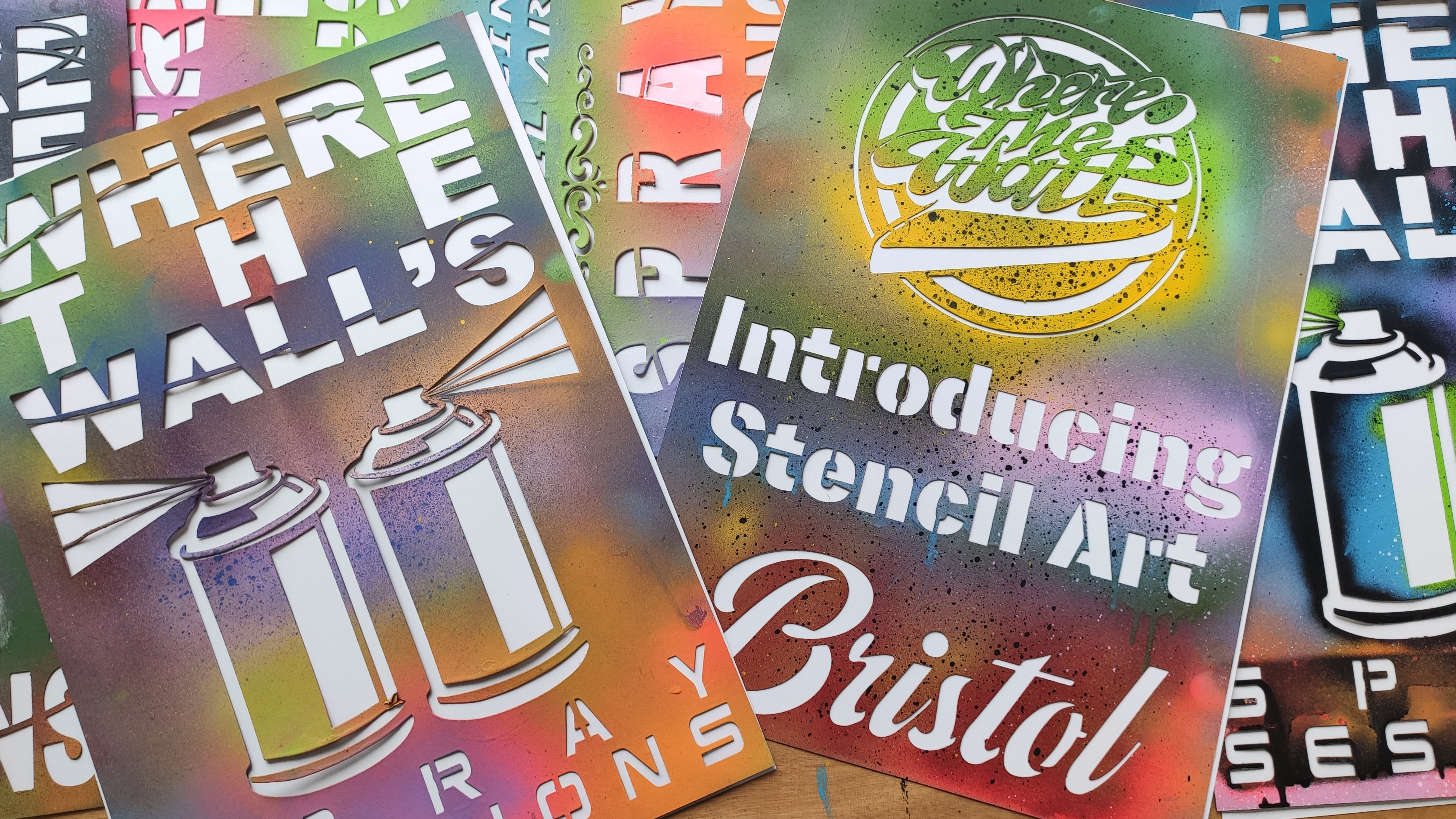 Introducing Stencil Art Spray Session