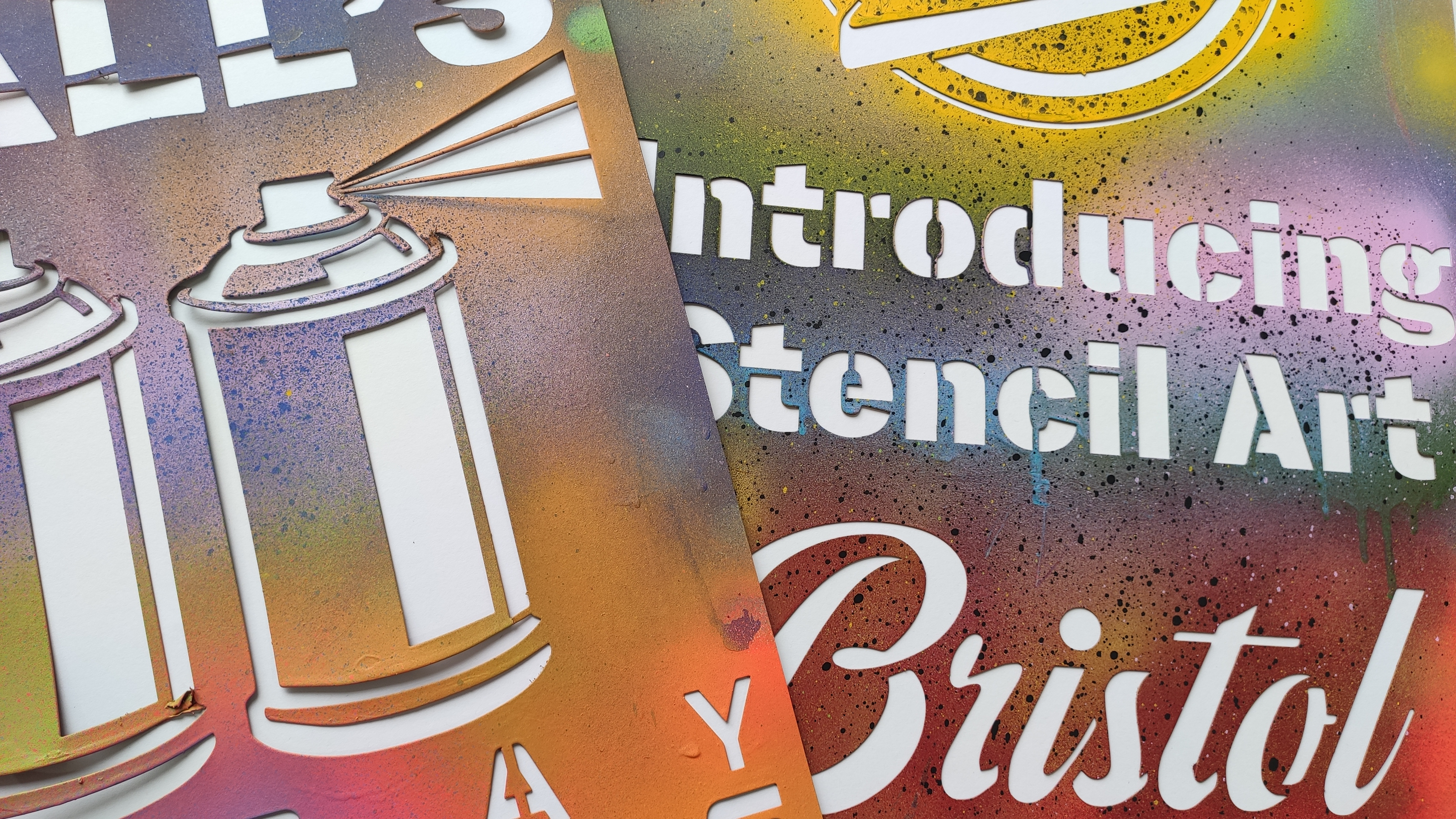 Introducing Stencil Art Spray Session