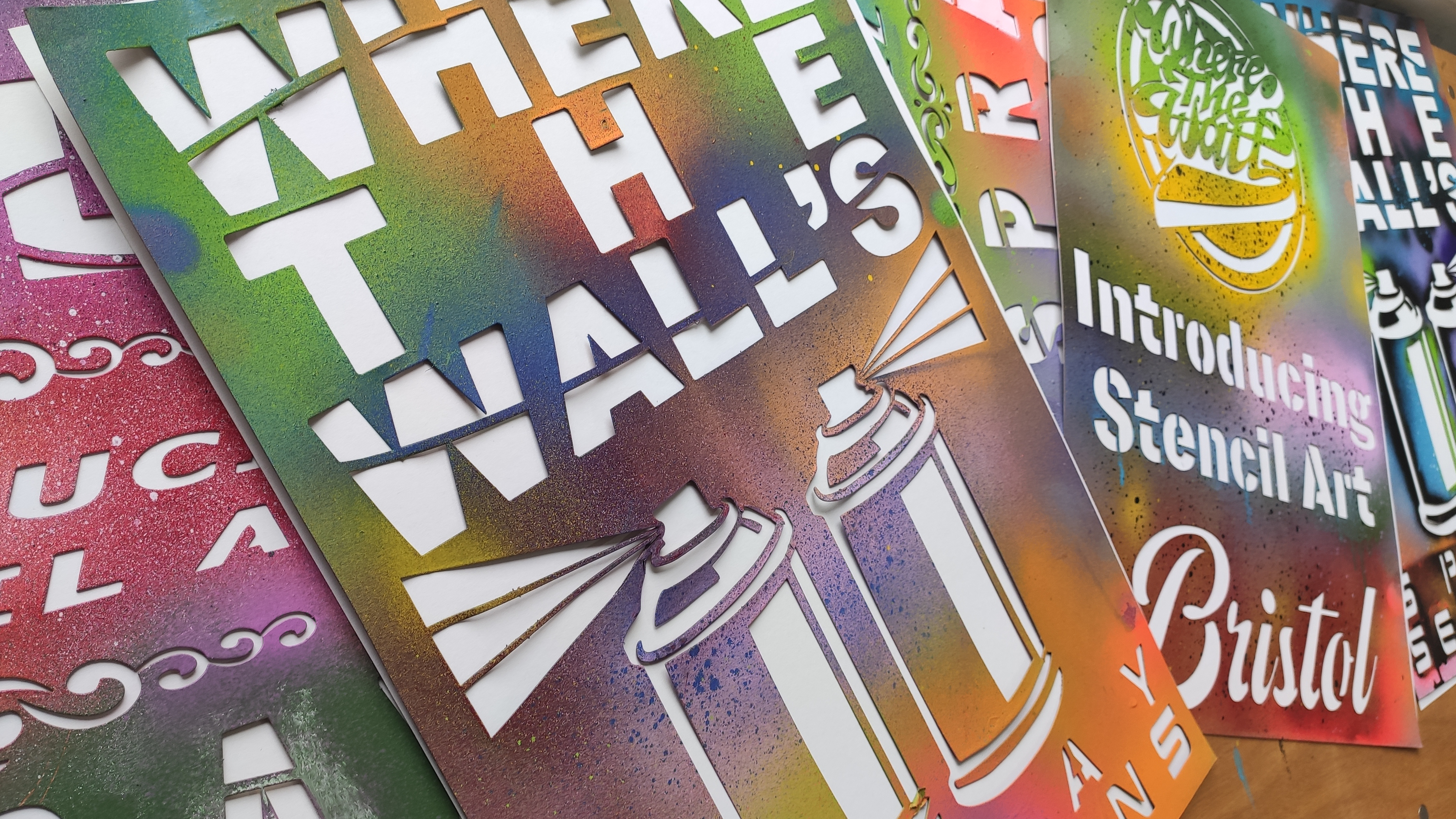 Introducing Stencil Art Spray Session