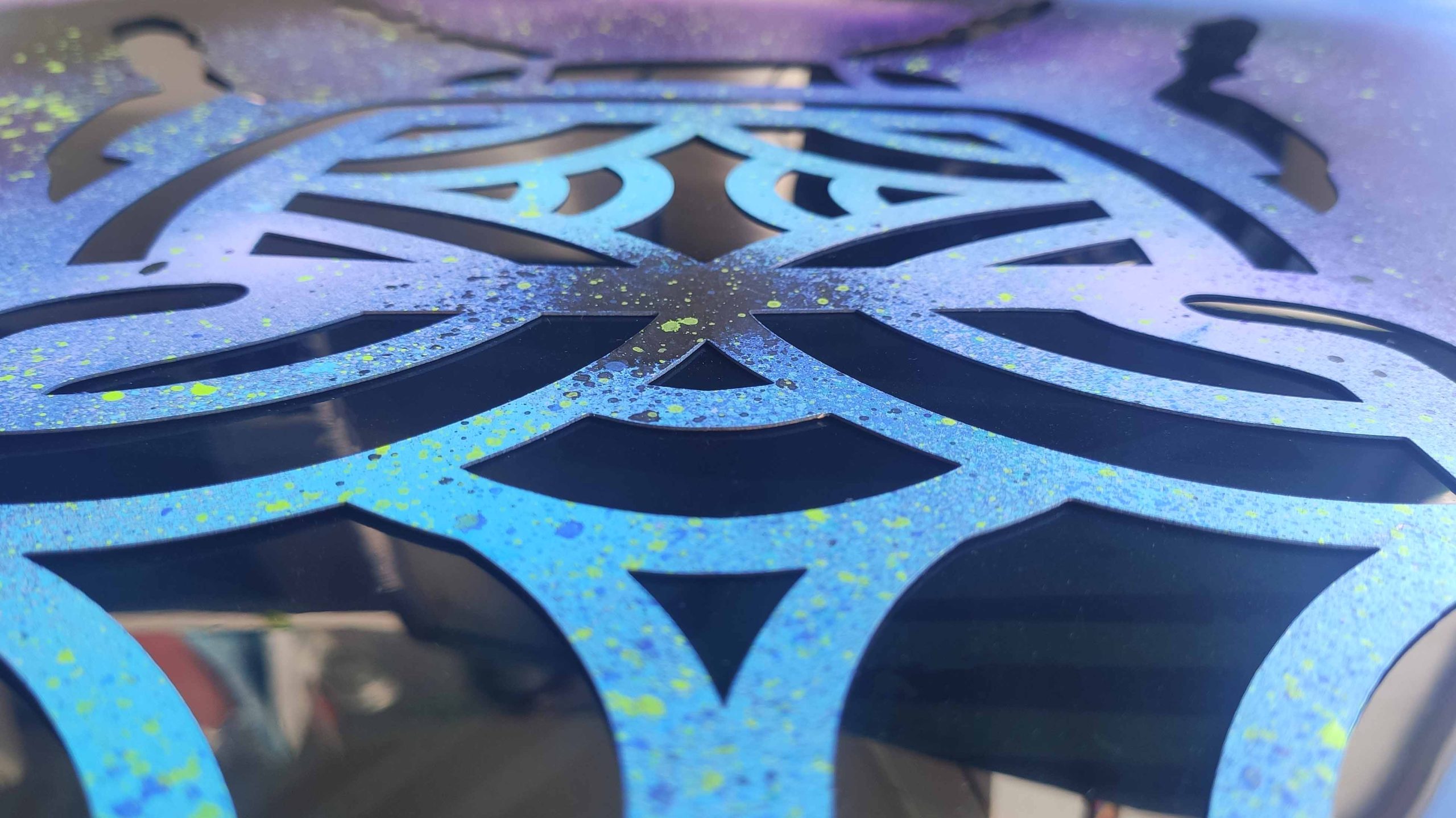 Spring Introducing Stencil Art Spray Session