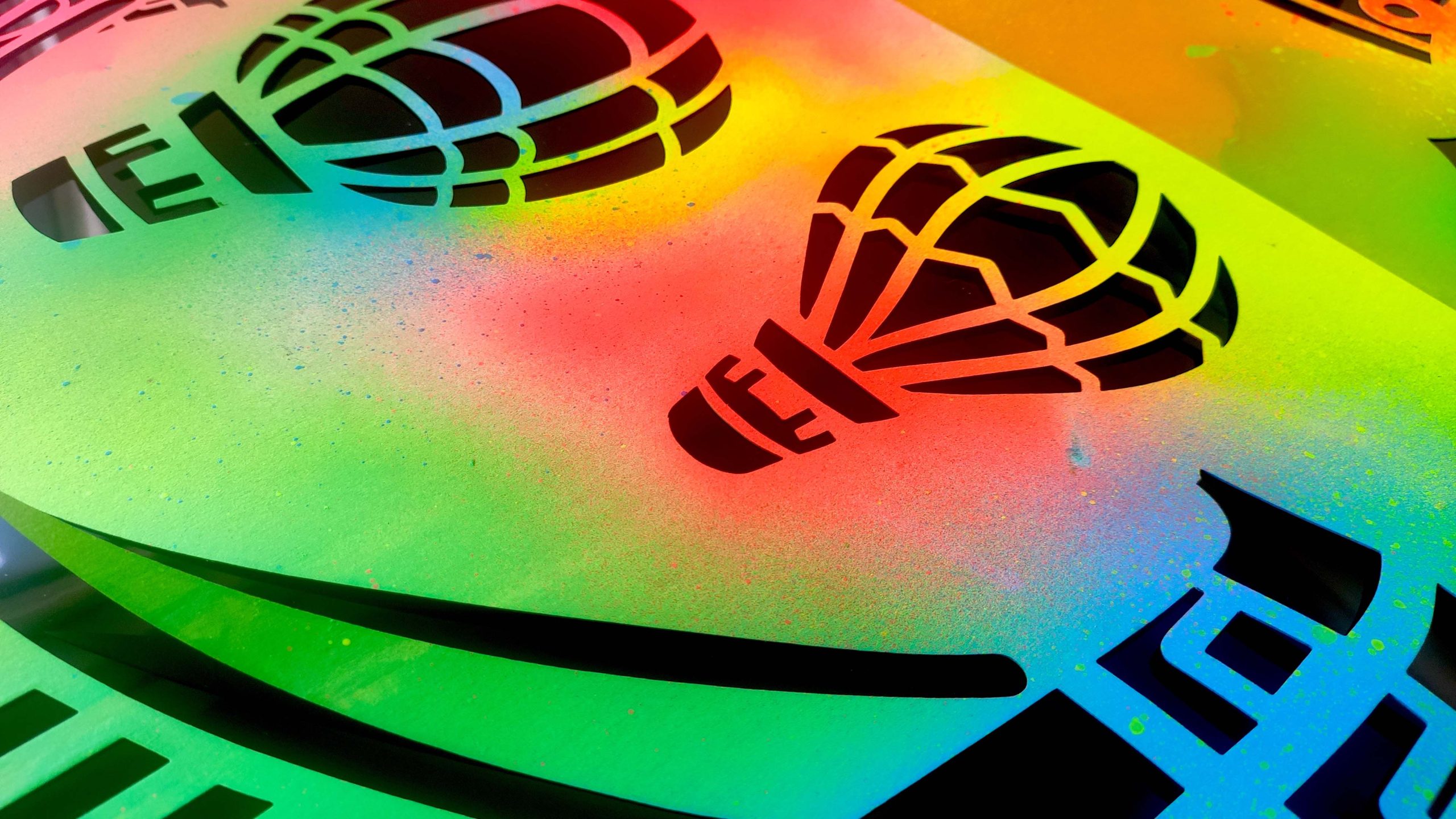 Summer Introducing Stencil Art Spray Session