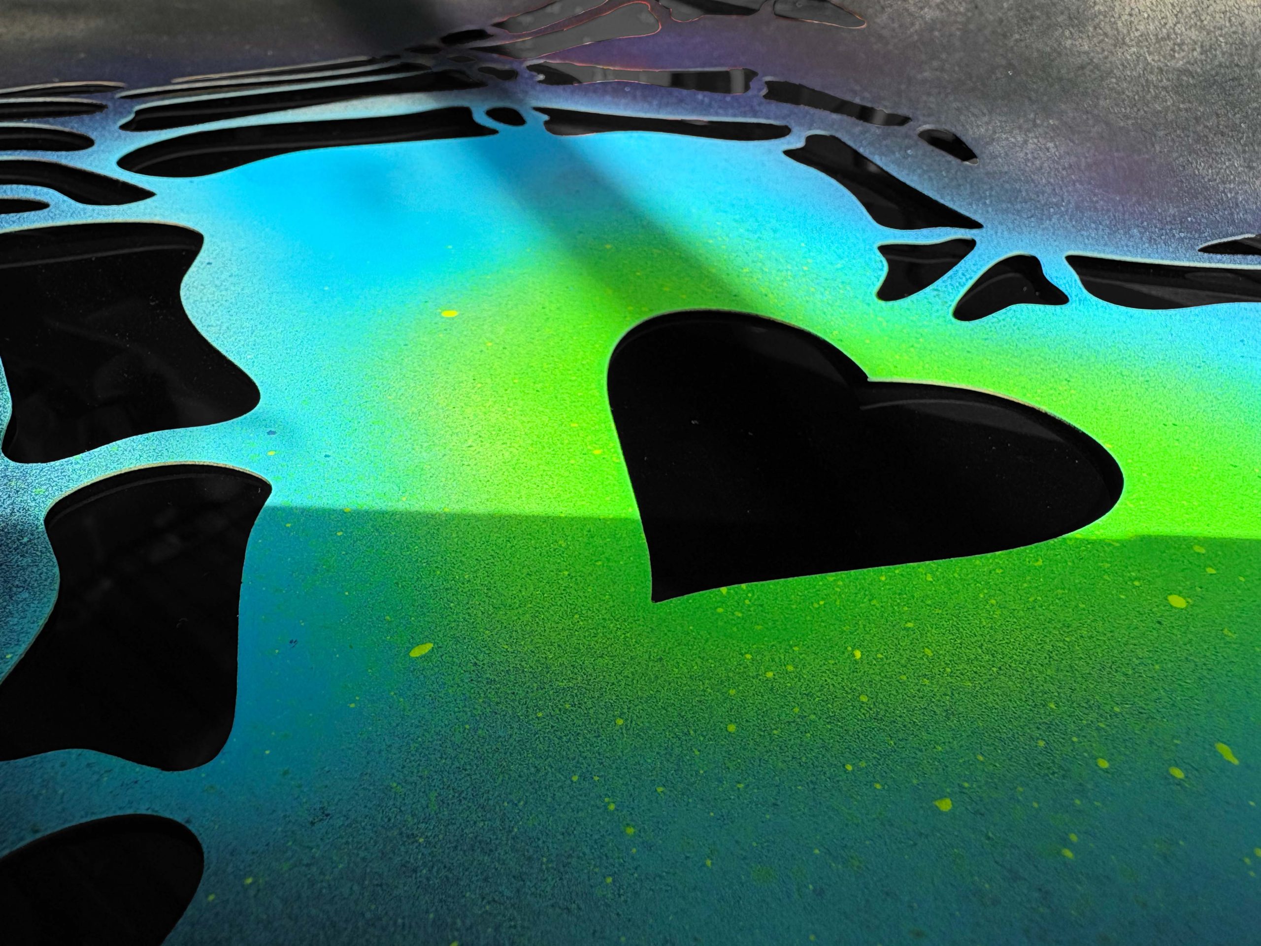 Autumn Halloween Introducing Stencil Art Spray Session