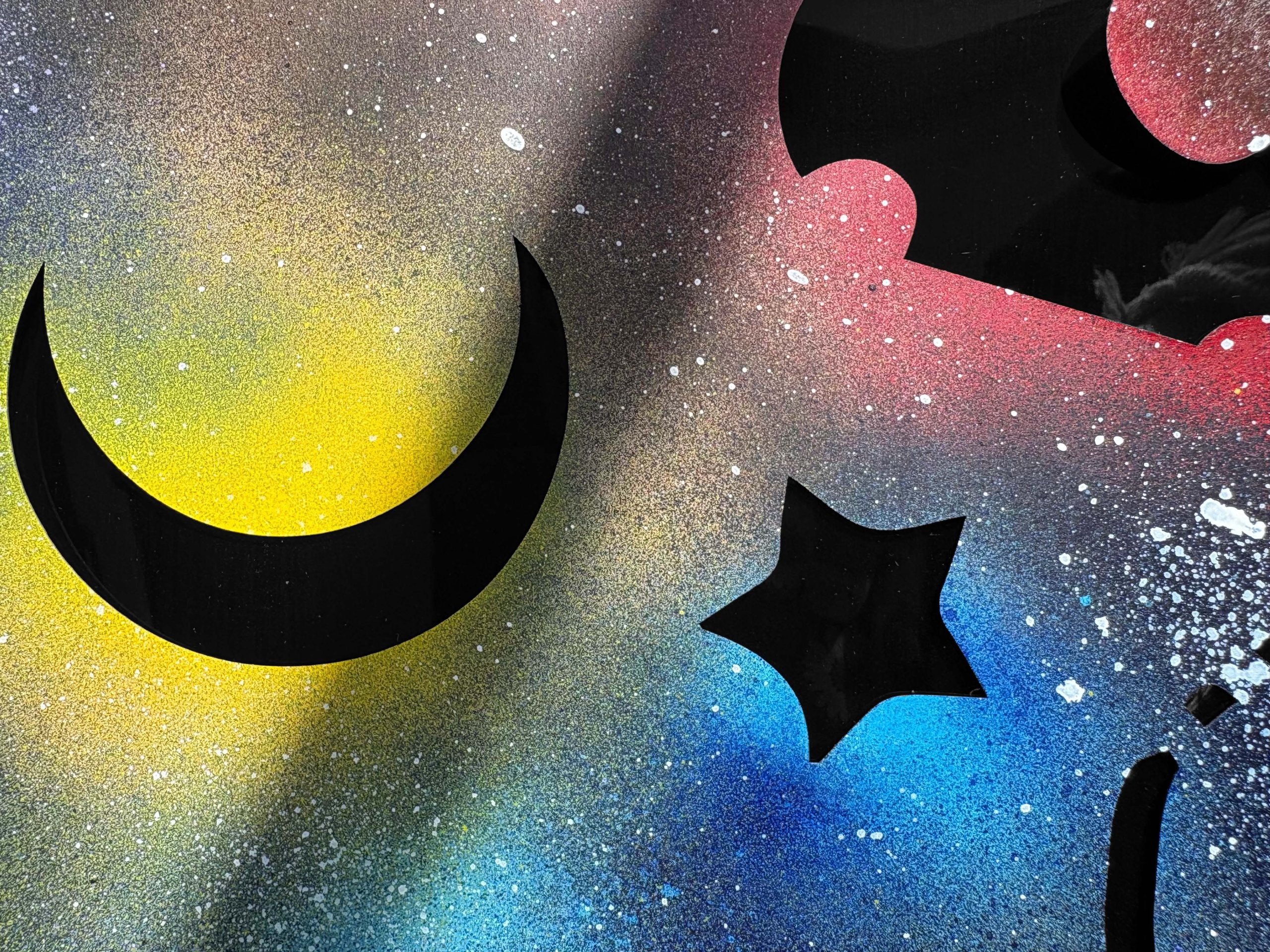 Autumn Halloween Introducing Stencil Art Spray Session