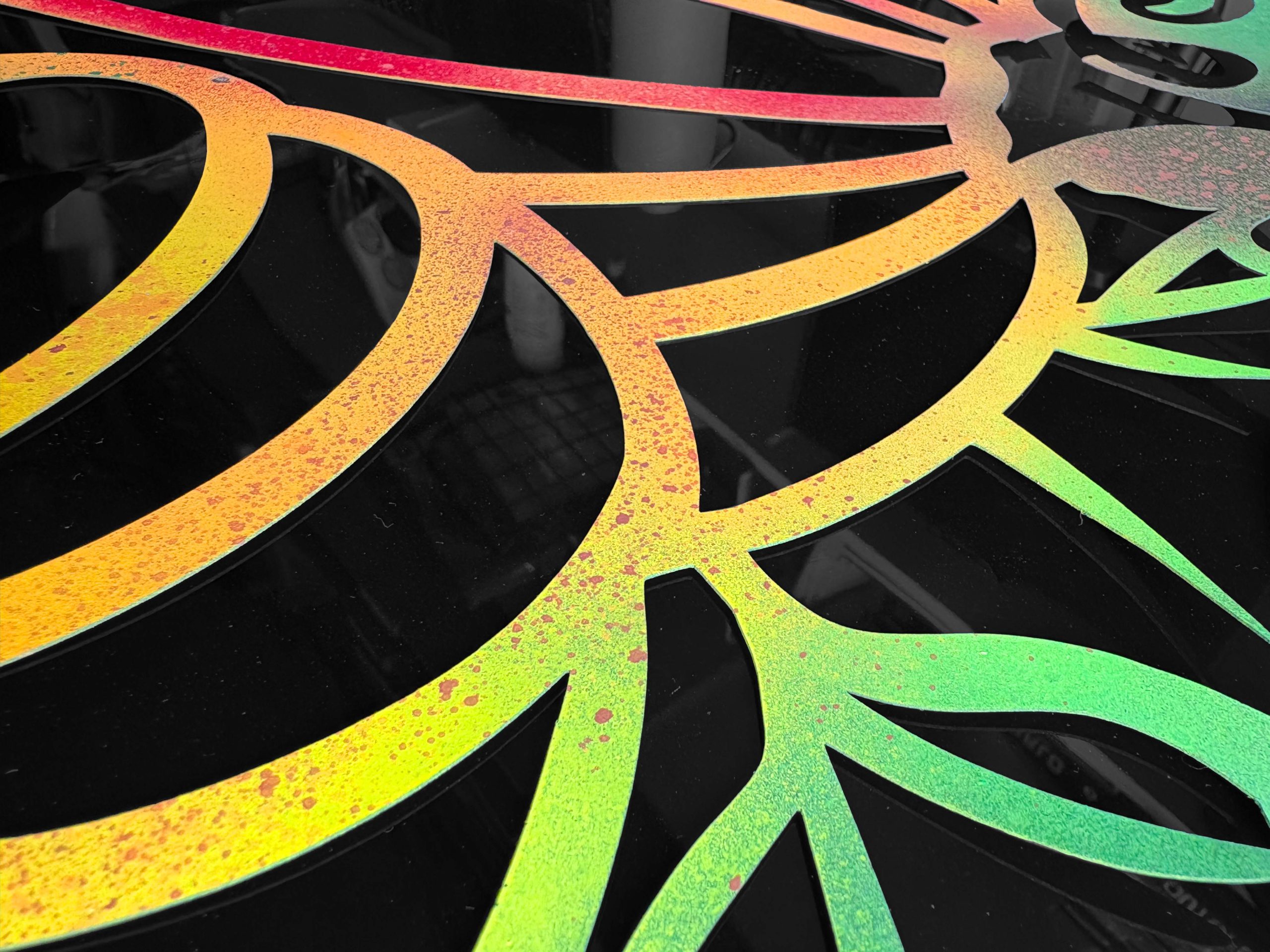 Autumn Halloween Introducing Stencil Art Spray Session