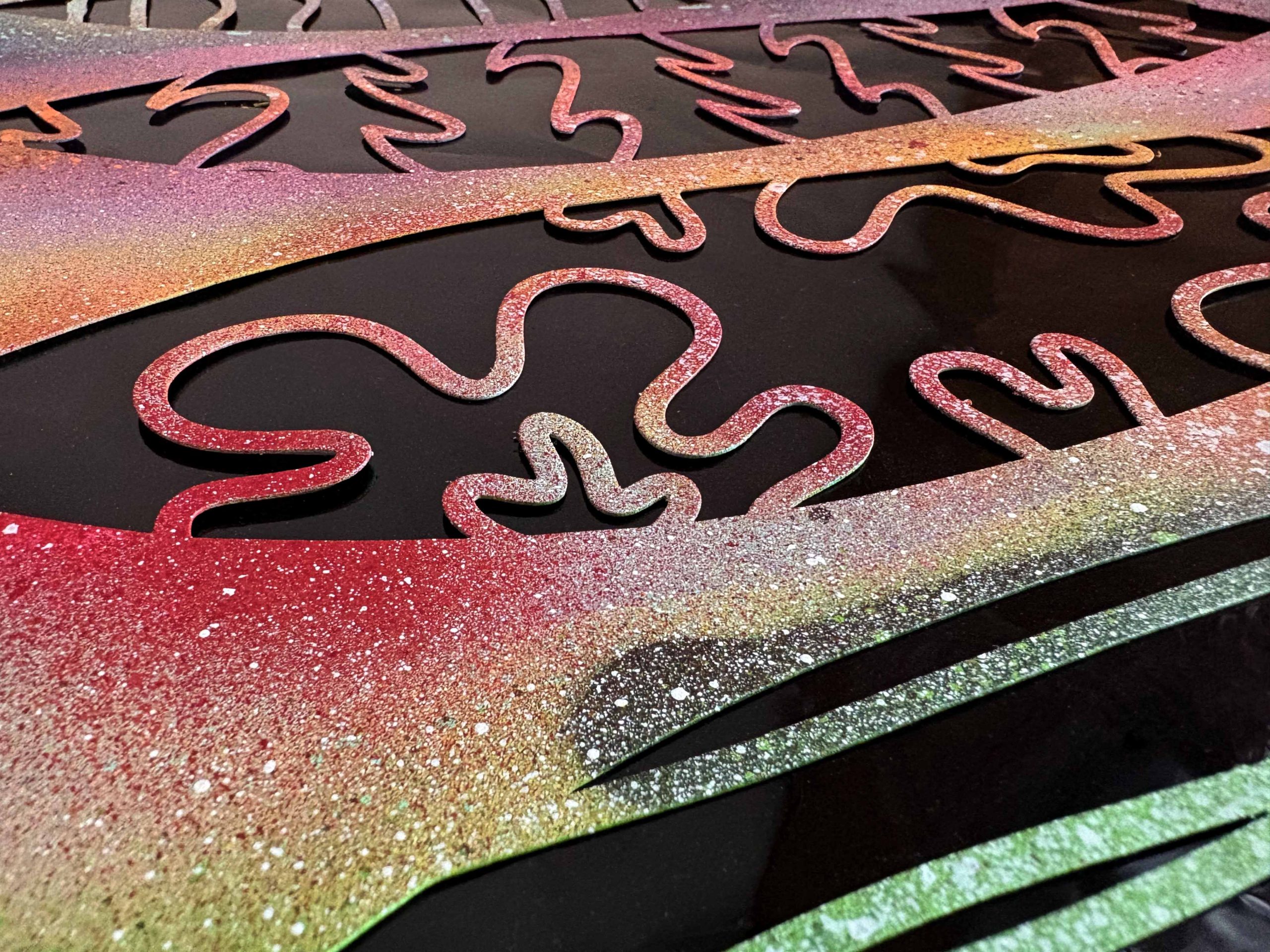 Summer Introducing Stencil Art Spray Session