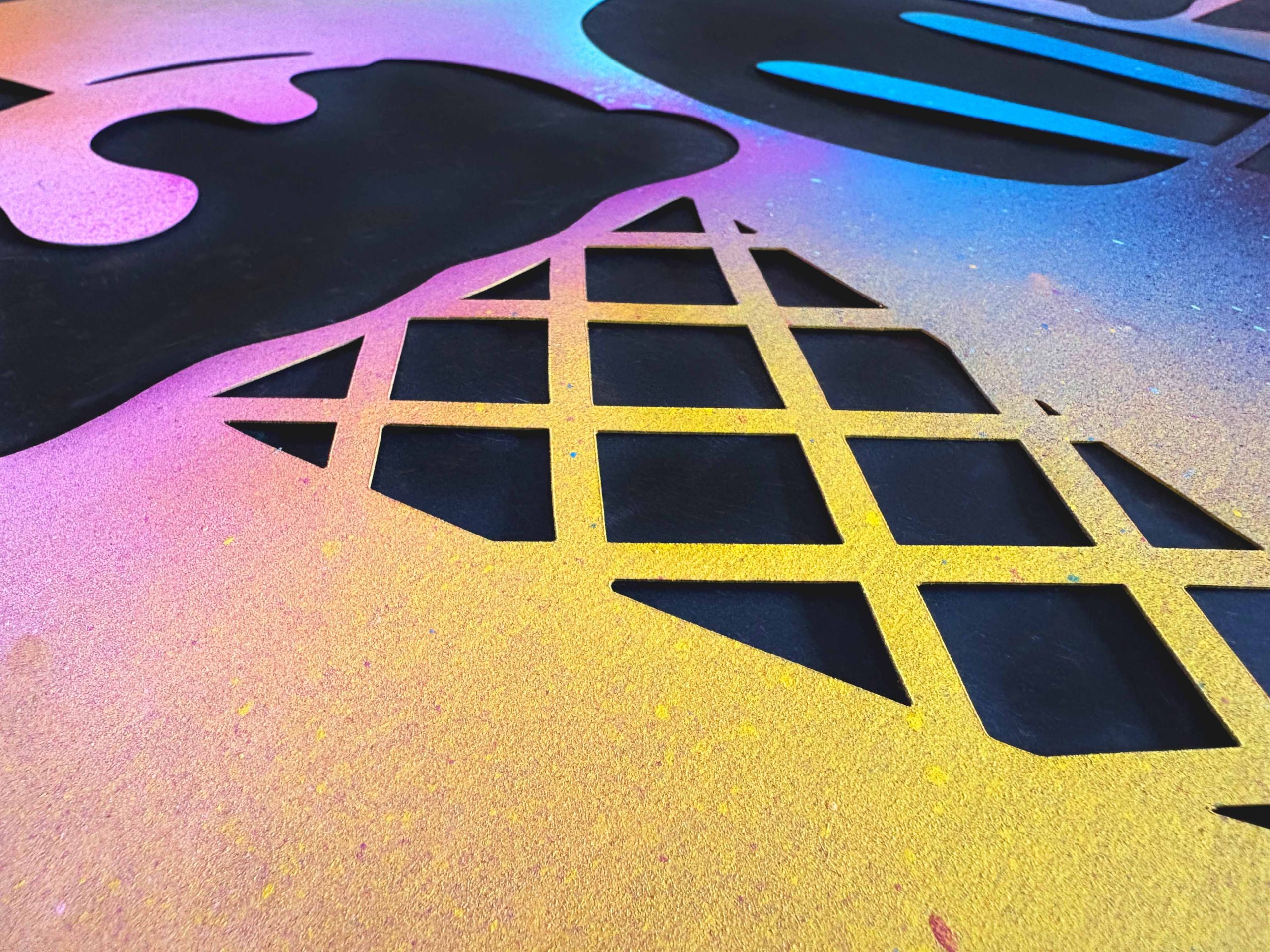 Summer Introducing Stencil Art Spray Session